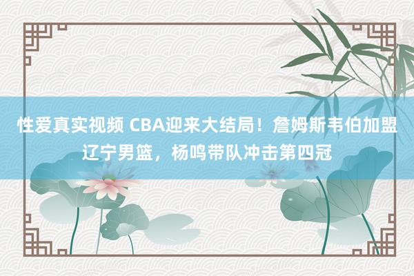 性爱真实视频 CBA迎来大结局！詹姆斯韦伯加盟辽宁男篮，杨鸣带队冲击第四冠