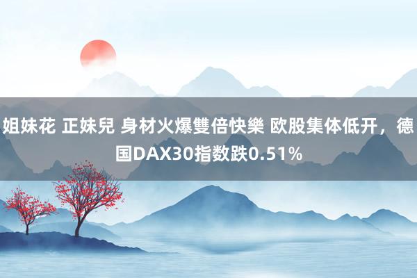 姐妹花 正妹兒 身材火爆雙倍快樂 欧股集体低开，德国DAX30指数跌0.51%