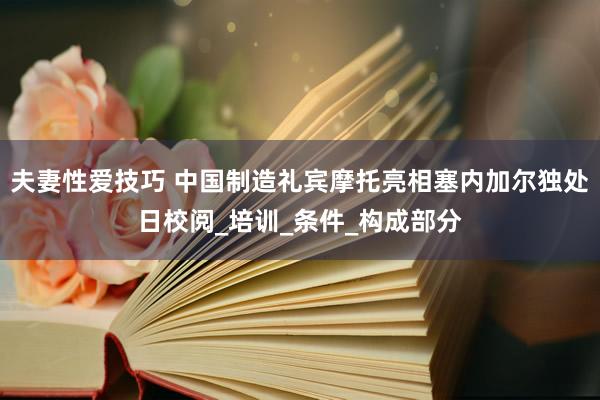 夫妻性爱技巧 中国制造礼宾摩托亮相塞内加尔独处日校阅_培训_条件_构成部分