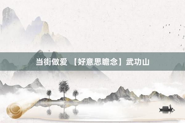 当街做爱 【好意思瞻念】武功山